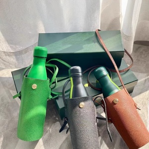 Eco Friendly Double Wall Stainless <b>Steel</b> Vacuum Insulated Thermal Camping Drinking Water <b>Bottle</b> for gift - Product Image 2