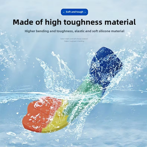 Palmes de natation en silicone professionnelles chaussures de grenouille universelles pour hommes et femmes recommandées pour la formation des entraîneurs - Product Image 3