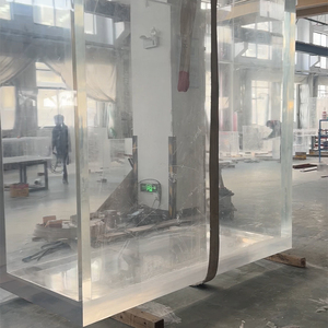 <span class=keywords><strong>Acquario</strong></span> in Acrilico Trasparente Personalizzato per Esterni, Spessore 10mm, Capacità 250 Galloni, per Acqua Salata - Product Image 5