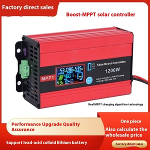 Contrôleur de charge solaire MPPT pour véhicules électriques 600W/1200W avec affichage LCD, courant nominal 30A, 48V/60V/72V - Product Image 5