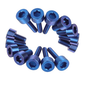 น็อตล็อคไทเทเนียมสีดำแบบกำหนดเอง - <span class=keywords><strong>ชุด</strong></span>น็อตล็อคสำหรับกีตาร์ - Product Image 2