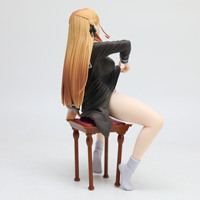 Figura de Anime Sexy de Chica en Pose Sentada, Zhuli-chan, Modelo GK, Estatua en Caja, Coleccionable, Venta al por Mayor y al Detal