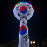 Écran LED flexible haute résolution RGB, grille couleur pleine, pour décoration murale de façade de bâtiment commercial extérieur