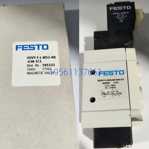   Válvula Solenoide VUVY-F-L-M52-AH-G18-1C1 24 V CC Montaje en Panel M52 Aplicación Neumática - Product Image 5