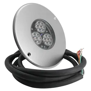 Outdoor CE Dmx 24v Warm White Rgb 18w 27w Swimming Pool Ip68 Waterproof LED Fountain Underwater Light