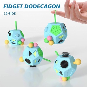 Dodecagon <span class=keywords><strong>12</strong></span>-mặt nhựa cho Thần Tài <span class=keywords><strong>Cube</strong></span> chống căng thẳng & lo lắng cứu trợ đồ chơi cho trẻ em & người lớn với ADHD Thêm - Product Image 2