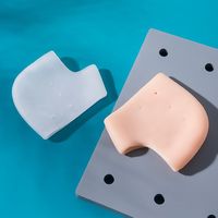 Meilleures ventes Soins des pieds Demi-coussinets en gel de silicone Protège-talons Chaussettes en gel hydratant
