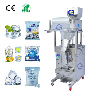 Machine d'emballage de glaçons en tubes 10-20 sacs/min, machine d'emballage de glaçons en sacs de 2kg, 3kg, 5kg, machine à glaçons commerciale pour l'emballage de la glace - Product Image 1