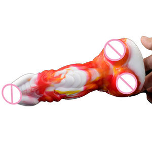 2021 Bestseller YOCY-291 Frauen Sexspielzeug Monster-Dildo Silikon-Penisüberzug Sexspielzeug für Männer Vagina - Product Image 3