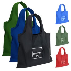 Bolsa de Compras Plegable Multicolor, Compacta, Enrollable, de Gran Capacidad para Uso Diario en el Supermercado y el Hogar - Product Image 1