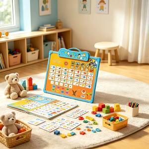 Tablero Electrónico Interactivo de Aprendizaje del Alfabeto Árabe con Sonido Táctil para Niños, Juguete Educativo Temprano - Product Image 5