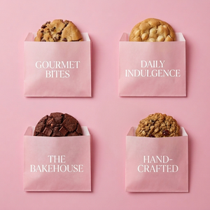 Bolsa de Papel para Alimentos Ecológica, Reciclable y Personalizable con Bajo MOQ, Resistente a la Grasa, para Galletas, Hamburguesas y Productos de Panadería - Product Image 2