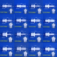 Adaptateur barbelé ZDVseal Precision G1/8 à 2.8mm avec surface lisse pour pompes à air et micro systèmes d'irrigation