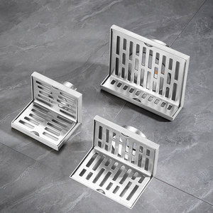 Scarico Laterale a L in Acciaio Inox 304 <span class=keywords><strong>per</strong></span> Parete, Terrazza Esterna, Balcone, Corridoio, Scarico a Pavimento Laterale - Product Image 5