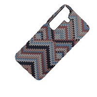 Coque de téléphone magnétique intégrale texturée en fibre de carbone avec veilleuse pour Samsung S26 PLUS