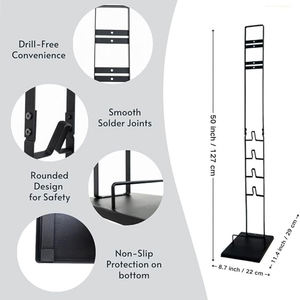 Support de stockage de remplacement en métal support de Station d'accueil adapté aux pièces d'<span class=keywords><strong>accessoires</strong></span> d'aspirateur Dysons V6 V7 V8 V10 V11 V12 <span class=keywords><strong>V15</strong></span> - Product Image 4