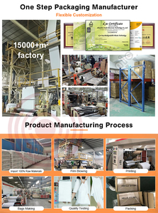 Biểu tượng tùy chỉnh Vàng Cảm ơn bạn màu hồng Poly bưu phẩm với xử lý nhựa polythene gửi thư quần áo vận chuyển bao bì túi - Product Image 3