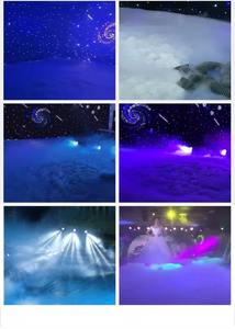 床水煙機DMX512低霧機フライトケース付き,2000W結婚式パフォーマンス - Product Image 3