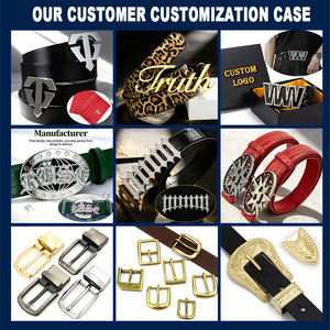 Cinturón de Cuero Personalizado con Hebilla Metálica de Estilo Occidental, Diseño OEM ODM, con Pelo de Caballo, para Hombre y Mujer, con Estampado de Crin de Caballo - Product Image 4