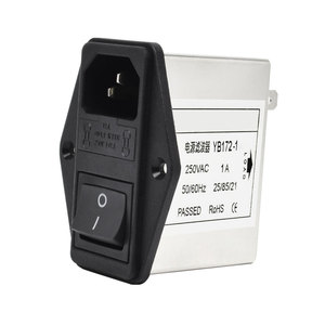 <strong>AC</strong> 250V 1A 3A 6A 10A <strong>Power</strong> Line Noise Suppressor IEC Socket EMI <strong>Filter</strong> Double Insurance RFi (LC RC Networks) for <strong>Power</strong> System