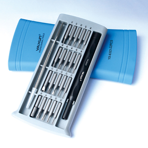 YAXUN-Kit de herramientas de reparación de teléfonos móviles, Juego de puntas de destornillador de precisión 22 en 1 <span class=keywords><strong>para</strong></span> <span class=keywords><strong>iPhone</strong></span> <span class=keywords><strong>X</strong></span>/8G/7G/Samsung/Huawei/LG - Product Image 5