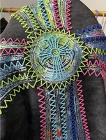 T-shirt personnalisé avec broderie et impression numérique, 100 % coton épais, coupe oversize, haute qualité, écologique, uni, livraison mondiale