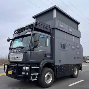 Sinotruk HOWO Nouvelle <span class=keywords><strong>caravane</strong></span> de luxe automatique Euro 5, camping-car diesel tout-terrain - Product Image 4