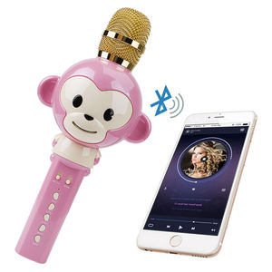 GAM-EKT01 Tenu Dans la main sans fil microphone karaoké enfants <span class=keywords><strong>jouet</strong></span> <span class=keywords><strong>micro</strong></span> haut-parleur pour la maison KTV Chant - Product Image 6