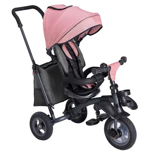 <span class=keywords><strong>Triciclo</strong></span> para Bebés con Asiento Reversible de <span class=keywords><strong>360</strong></span> <span class=keywords><strong>Grados</strong></span>, <span class=keywords><strong>Triciclo</strong></span> para Niños con Toldo y Manillar para Padres - Product Image 6