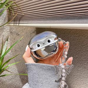 Funda plateada brillante galvanizada INS adecuada para auriculares Huawei FreeBuds 3/4/4i Pro, funda protectora de TPU - Product Image 1