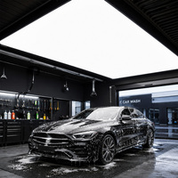 Panneau de plafond LED souple personnalisé pour l'automobile, idéal pour les ateliers de lavage de voitures, garages et salles d'exposition