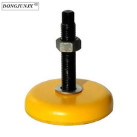 Support anti-vibration en caoutchouc DONGJUNJX, pince de nivellement, patins à levier pour la protection des machines, fabrication en Chine