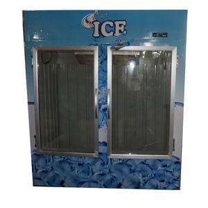 Sbrinamento automatico-5 gradi <span class=keywords><strong>C</strong></span> Display di raffreddamento della ventola su misura per il raffreddamento del ghiaccio Merchandiser per esterni sacchetti di 200 del ghiaccio - Product Image 1