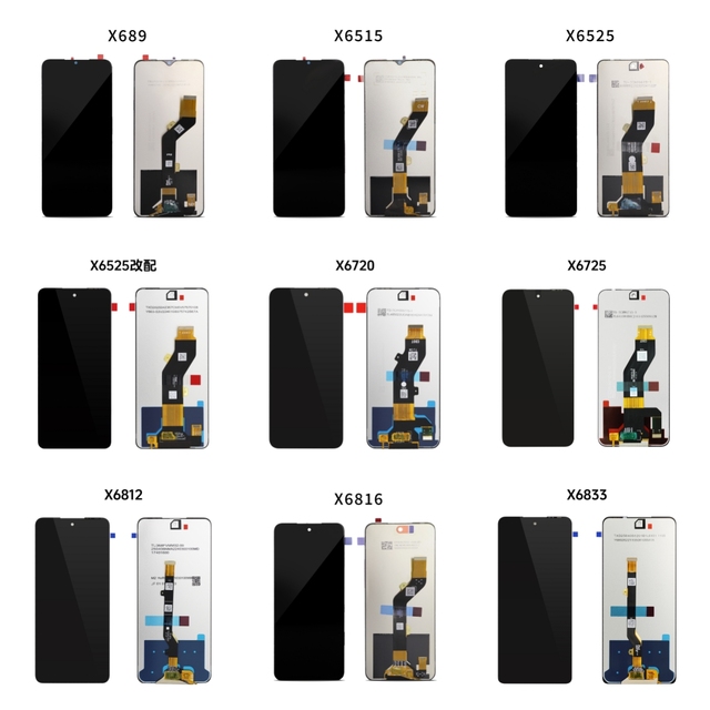 For Tecno Spark 30 5G Mobile Phone LCD Display 50I/X6531/X6531B In-cell KL8/KL8H/KL8S13 6.7" 300-350cd 1 Year Warranty