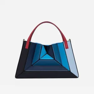 Alta Qualidade Mulheres Modernas Exclusiva Handmade Maze Structure Handbag Designer De Luxo Bolsa Para As Mulheres Frete Grátis