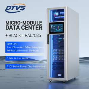 Armoire <span class=keywords><strong>de</strong></span> serveur intelligent DTVS DT3KVA-1WD 19 pouces pour centres <span class=keywords><strong>de</strong></span> données-Tailles 42U, gestion des câbles préinstallée, en stock - Product Image 2
