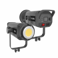 Lumière vidéo LED bicolore 300W, monture Bowens en métal, éclairage continu de studio, télécommande, streaming en direct sur YouTube, CRI 95