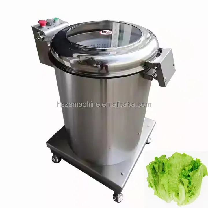 Nieuwe Automatische Spin-Droger Champignon Maïspeper Centrifuge Uitdroging Machine Groente Droogmachine Te Koop