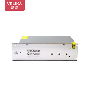 Velika S-800-12 800W <b>12V</b> 66.7A AC DC <b>Switching</b> Power Supply For LED <b>Lighting</b> And Security Monitoring - Product Image 1