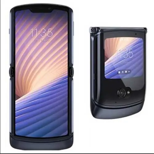 Piega celulare sbloccata smartphone flip versione US | 8/256GB | Fotocamera 48MP | Originale rinnovato all'ingrosso per Motorola Razr 5G