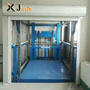 Plateforme élévatrice hydraulique fixe pour marchandises, intérieure et extérieure, avec <span class=keywords><strong>cage</strong></span> de protection - Product Image 5