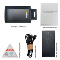 Nouvelle mise à niveau de charge intelligente d'origine pour Audi 13-18 Q3 Chargeur de voiture sans fil automatique pour smartphone Accessoires compatibles