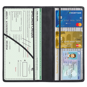 Portefeuille avec porte-cartes en cuir PU pour immatriculation de voiture et assurance, organisateur de documents et de permis d'identité personnalisé - Product Image 2