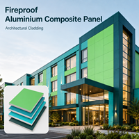 Panneau composite en aluminium et plastique ignifuge noir mat au prix d'usine pour façade de bâtiment commercial