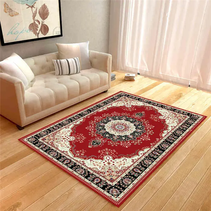 Karpet Buatan Tangan Kilim Turki Kustom Cetak Lantai Ruang Tamu Kamar Tidur Biru Orienta Karpet Antik Diikat Tangan