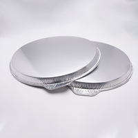 Plateaux à pizza ronds en gros pour distributeurs automatiques, moules de cuisson en aluminium perforé jetables pour usage en cuisine