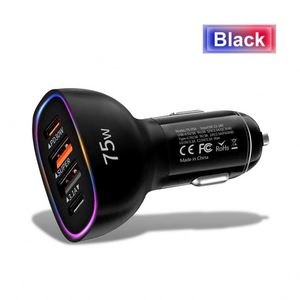ที่ชาร์จในรถยนต์แบบแม่เหล็ก 3 พอร์ต PD 75W QC3.0 รุ่นใหม่ พร้อมพอร์ต Type-C สำหรับโทรศัพท์มือถือ แล็ปท็อป หูฟัง และกล้อง - Product Image 6