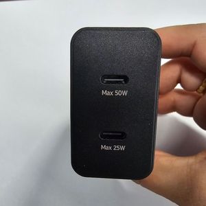 EP-T5020 GAN chargeur อะแดปเตอร์สแตนด์บายต่ำปลั๊กเสียบผนัง USB-C EU UK US ปลั๊ก50W Type C อะแดปเตอร์ที่ชาร์จสำหรับ <span class=keywords><strong>Samsung</strong></span> S26 S25 S24 - Product Image 3