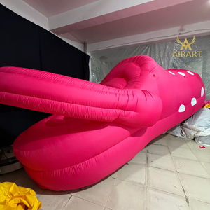 Chausson géant rose de 2 m de haut, gonflable, pour la <span class=keywords><strong>décoration</strong></span> de piscine et de fêtes - Product Image 6