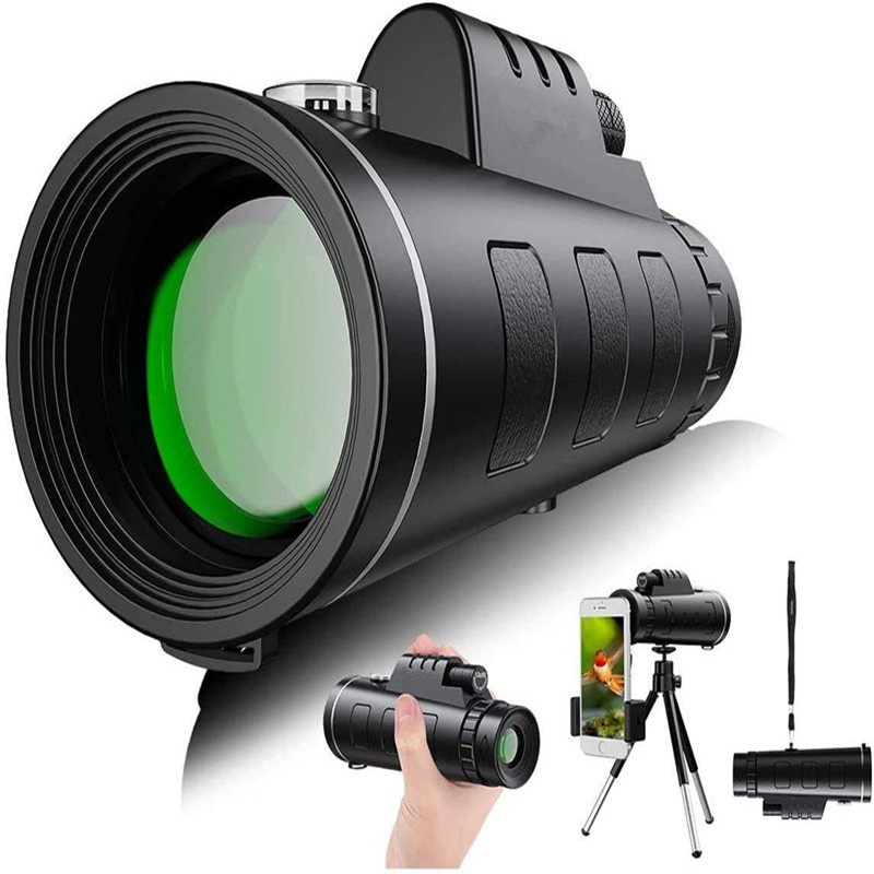 Высокое увеличение HD FMC мобильный телефон уличный фотосъемка монокулярный телескоп изготовленный по названию